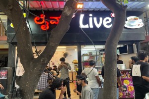 Live cafe in Bangalore